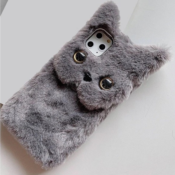 Shein Furry Cat Iphone 13 case - Picture 5 of 5